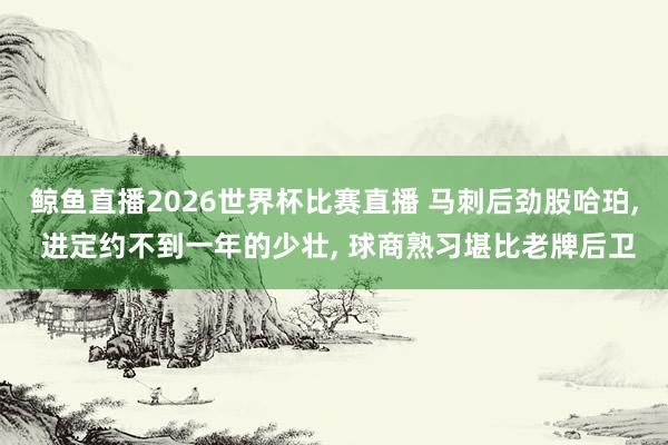 鲸鱼直播2026世界杯比赛直播 马刺后劲股哈珀, 进定约不到一年的少壮, 球商熟习堪比老牌后卫