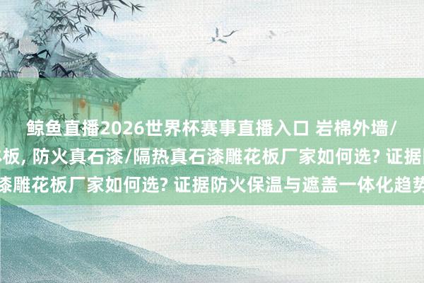 鲸鱼直播2026世界杯赛事直播入口 岩棉外墙/金属雕花保温遮盖一体板, 防火真石漆/隔热真石漆雕花板厂家如何选? 证据防火保温与遮盖一体化趋势